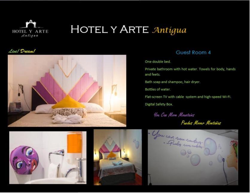Hotel Y Arte Norte Антигуа-Гватемала Экстерьер фото