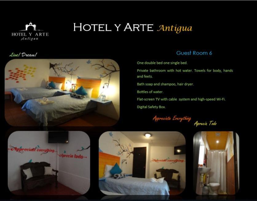 Hotel Y Arte Norte Антигуа-Гватемала Экстерьер фото